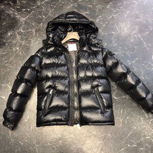 Men's Authentic MONCLER Maya Quilted Down Puffer Jacket RARE Black